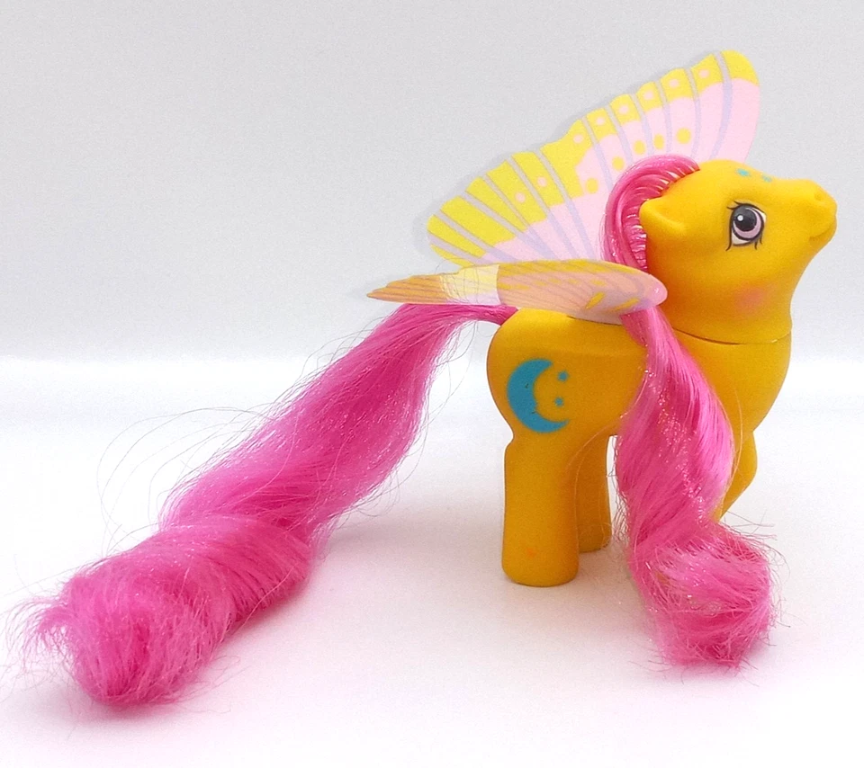 My Little Pony Vintage G1 Windy Wing Pony Starry Wings 1988 Alas Originales Foto 2 de 4