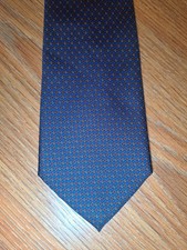 Ralph Lauren Silk Tie Purple Geometric Handmade in USA