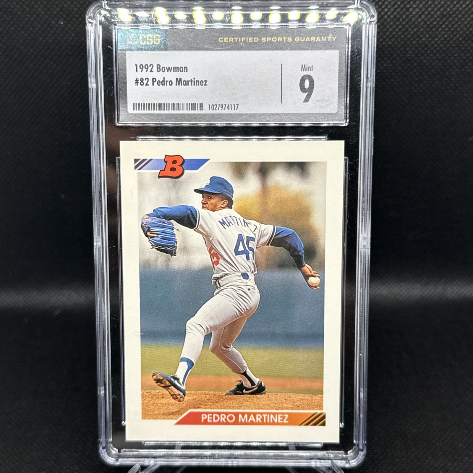 1992 Bowman - Pedro Martinez #82 (RC)