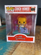 Funko POP! Figura de vinilo de lujo de Los Simpson sofá Homero viendo televisión #909 nueva en caja