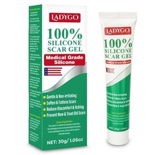 Advance Silicone Scar Cream Gel: Old  New Scars Treatment Stretch Marks Removal