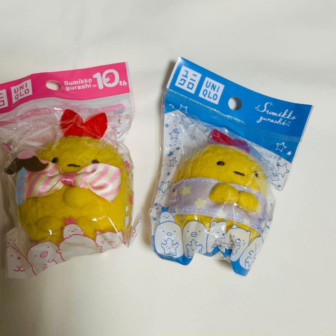 Uniqlo Sumikko Gurashi Set of 6 Hand-Sized Plush Toys Characters Collection thumbnail 4
