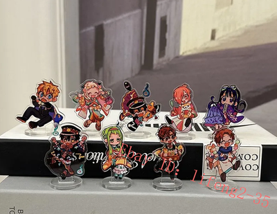 9Pcs/set Toilet-Bound Hanako-Kun Mitsuba Nanamine Sakura Acrylic