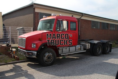 LKW Foto Freightliner Truck rot #f2wd