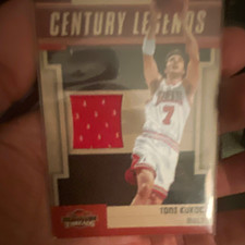 Panini 2010-11 Threads Toni Kukoc #14 Bulls Century Legends Jersey Relic /999