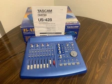 Tascam US-428 DAW Digital Audio Workstation MIDI Controller USB interface works