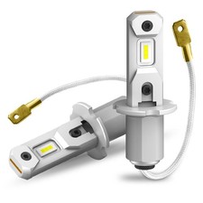AUXITO H3 LED Fog Driving Light Bulb Conversion Kit 6000K White Headlight 1/2set