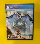 Horizon Forbidden West Launch Edition - Sony PlayStation 4 Tested No Manual