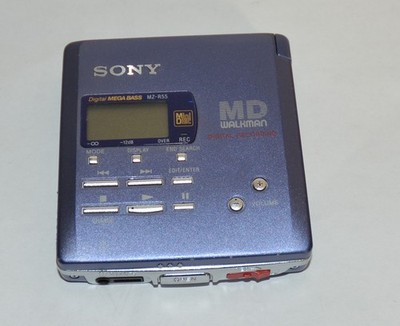 Sony MZ-R55 MD Walkman Working  Mini Disc Player