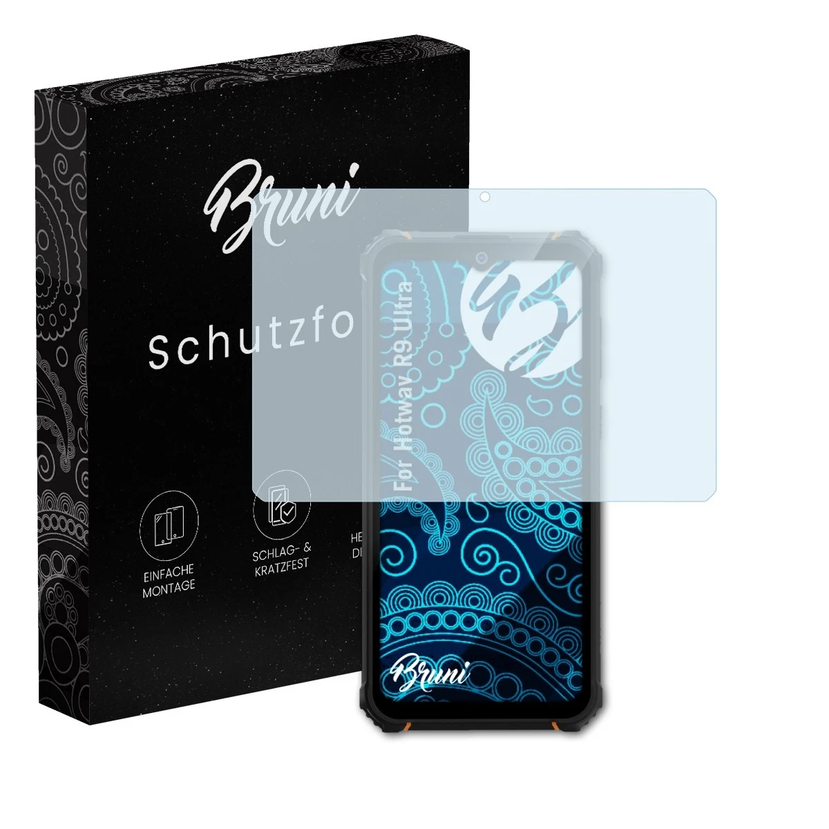Bruni 2x film for Hotwav R9 Ultra protective film screen protector