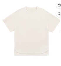 Women s Member's Mark Sandwash Short Sleeve Tee with Drop-tail Hem size XL NWT