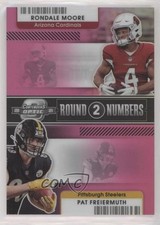 2021 Panini Contenders Optic Pink Prizm 2/75 Pat Freiermuth Rondale Moore 0l38