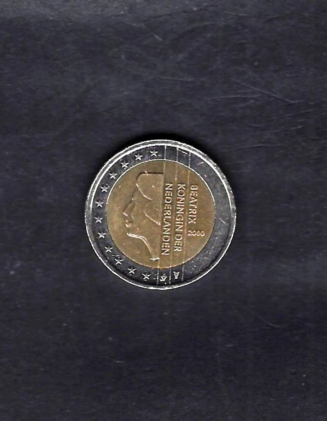 2 Euro Münze ,,BEATRIX KONIGIN DER NEDERLANDEN“ -STEMPELGLANZ - Bild 1 von 4