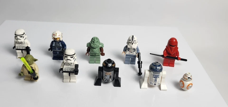 LEGO Star Wars Minifigura Lote de 10 - Varios Juegos Foto 2 de 4