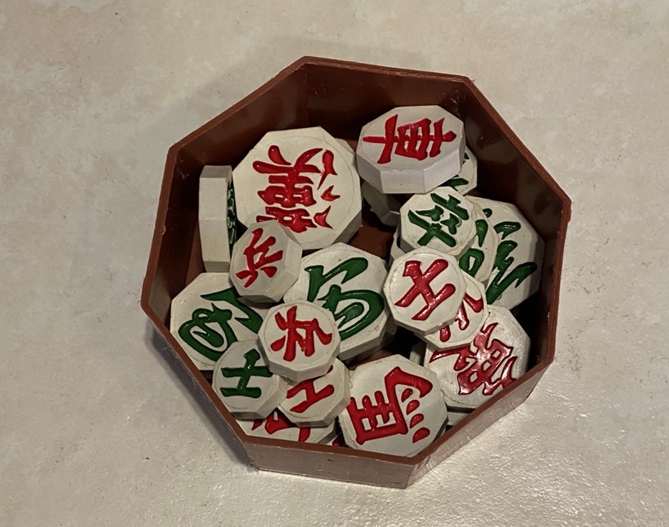 JANGGI PIECES 1 SET, KOREAN CHESS, KOREAN TRADITIONAL GAME
