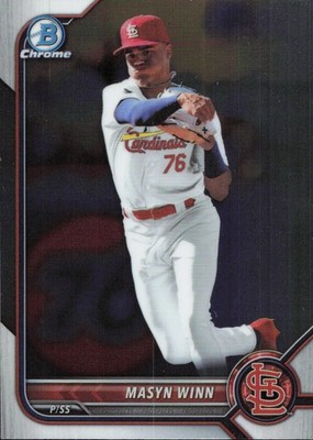 2022 Bowman Draft - Chrome Masyn Winn #BDC-170 - NM Card St. Louis Cardinals