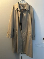 Towncraft Men’s Trench Coat Lined Size 46 Regular Vintage