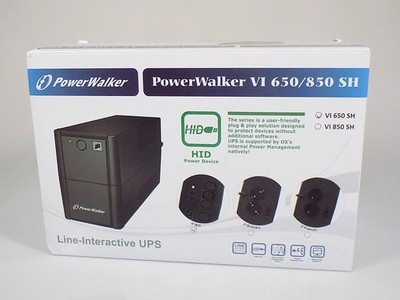 BlueWalker PowerWalker VI 650 SH IEC USV UPS Uninterruptible Power Supply, NEU