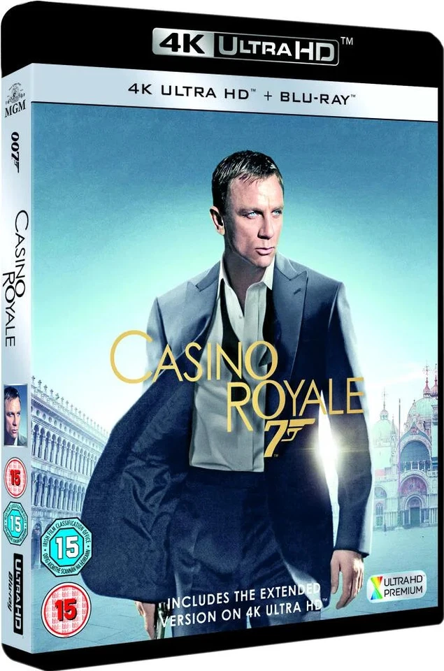 007 - Casino Royale 4K Ultra HD + Blu-Ray - Image 3 of 3