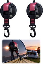 Saugnapf Haken ABS 2er Set 15kg Vakuum D-Ring Wohnmobil Bad Outdoor Stark
