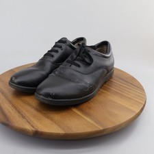 Dinkles Marching Band Unisex US 9 Black Leather Oxford Dress Shoes Lace Up