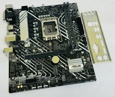 Asus Prime H610M-A D4 REV. 1.01 Socket LGA1700 DDR4 Motherboard & I/O Shield