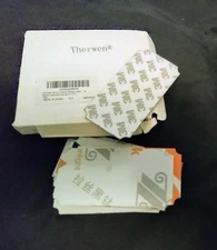 Therwen 19 Pcs Name Plaates Laser, New with Torn Up Box