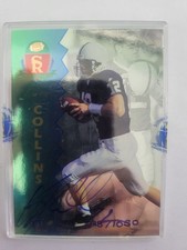 Kerry Collins RC 1995 Signature Rookies Signature Prime TD Club Auto #287/1050