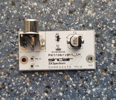 ZX Spectrum Composite Mod (weiß)