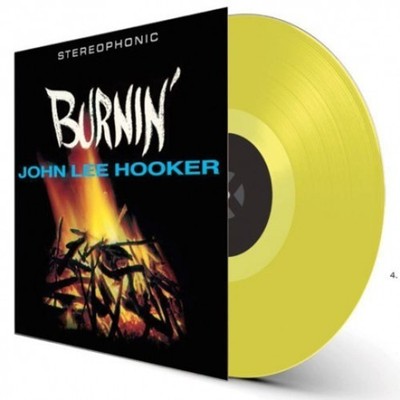 John Lee Hooker - Burnin [New Vinyl LP] Colored Vinyl, 180 Gram, Yellow, Spain -