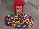 Vintage 1990 LEGO 1637 Basic Building Set 100% complete