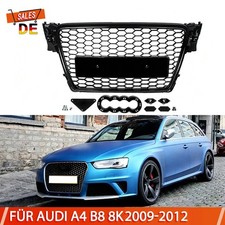 Wabengrill Kühlergrill Sport Grill SchwarzGlanz für Audi A4 B8 8K 2008 2009-2012