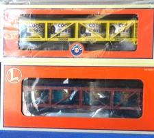 LIONEL LOT OF 4 VAT CARS NEW Free Shipping