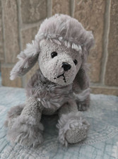 Russ Berrie Frenchie Toy Poodle Dog Plush 5" LUV PETS Gray Puppy Miniature