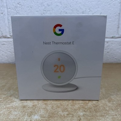 Google Nest Thermostat E Smart Thermostat - BRANDNEU VERSIEGELT KOSTENLOSER VERSAND