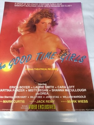 The Good Time Girls Erica Boyer Laurie Smith Film Promo Ad SLICK