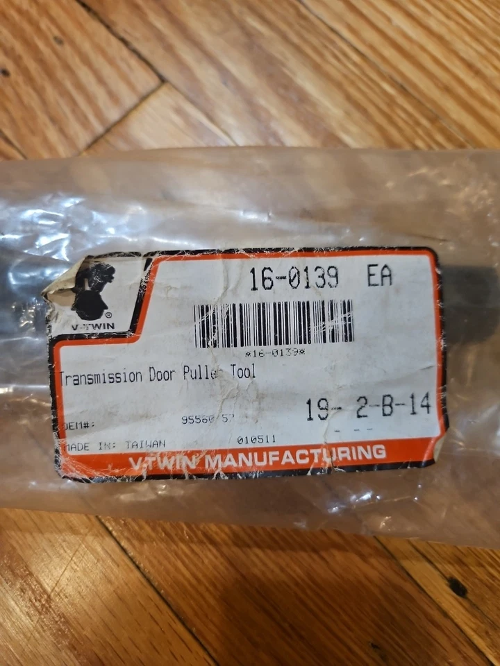Herramienta extractora de puerta trampa transmisión Harley modelo K Sportster V-Twin 16-0139 NUEVO Foto 3 de 3