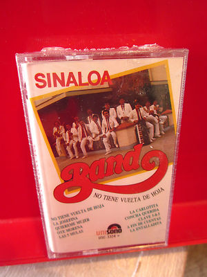SINALOA BAND No Tiene Vuelta De Hoja cassette tape NEW Unisono Records 1990