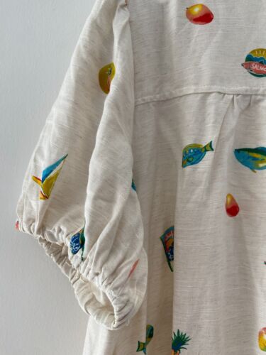 Jane + Delancey Hotel Mini Tiered Dress 100% Cotton Size XL - Picture 9 of 12