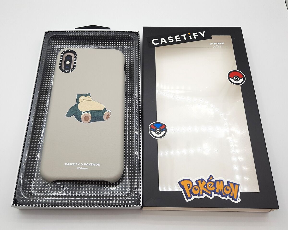 Casetify x Pokemon Snorlax iPhone X/XS phone case cover Japan