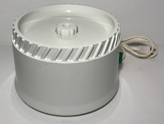 Krups Motor Base Ice Cream Maker Model 337 Replacement Part White Used