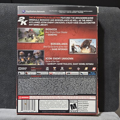 Lot De 2 Jeux PS3 : BioShock Infinite Et Borderlands The Pre-Sequel, PEGI 18