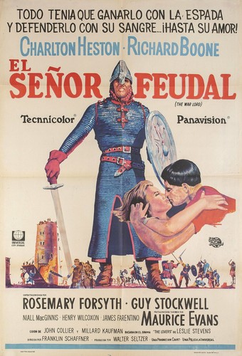 The War Lord 1965 Argentine Poster