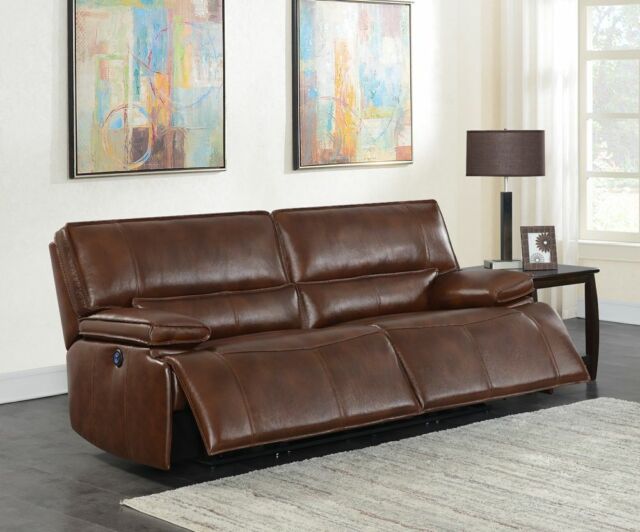 Homelegance Greeley Reclining Sofa Top, What To Match With Brown Leather Sofa