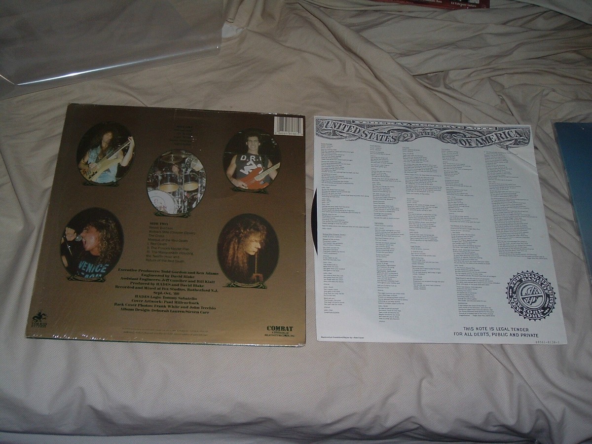 HADES Resisting Success '87 LP SHRINK !! ORIGINAL US press NMint