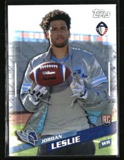 Jordan Leslie 2019 Topps AAF #79 RC Football Card