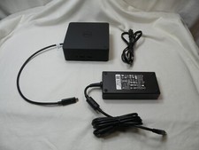 Dell K16A Docking Station USB 3.0 Type-C w/130W AC Adapter, K16A001, Lot of 2