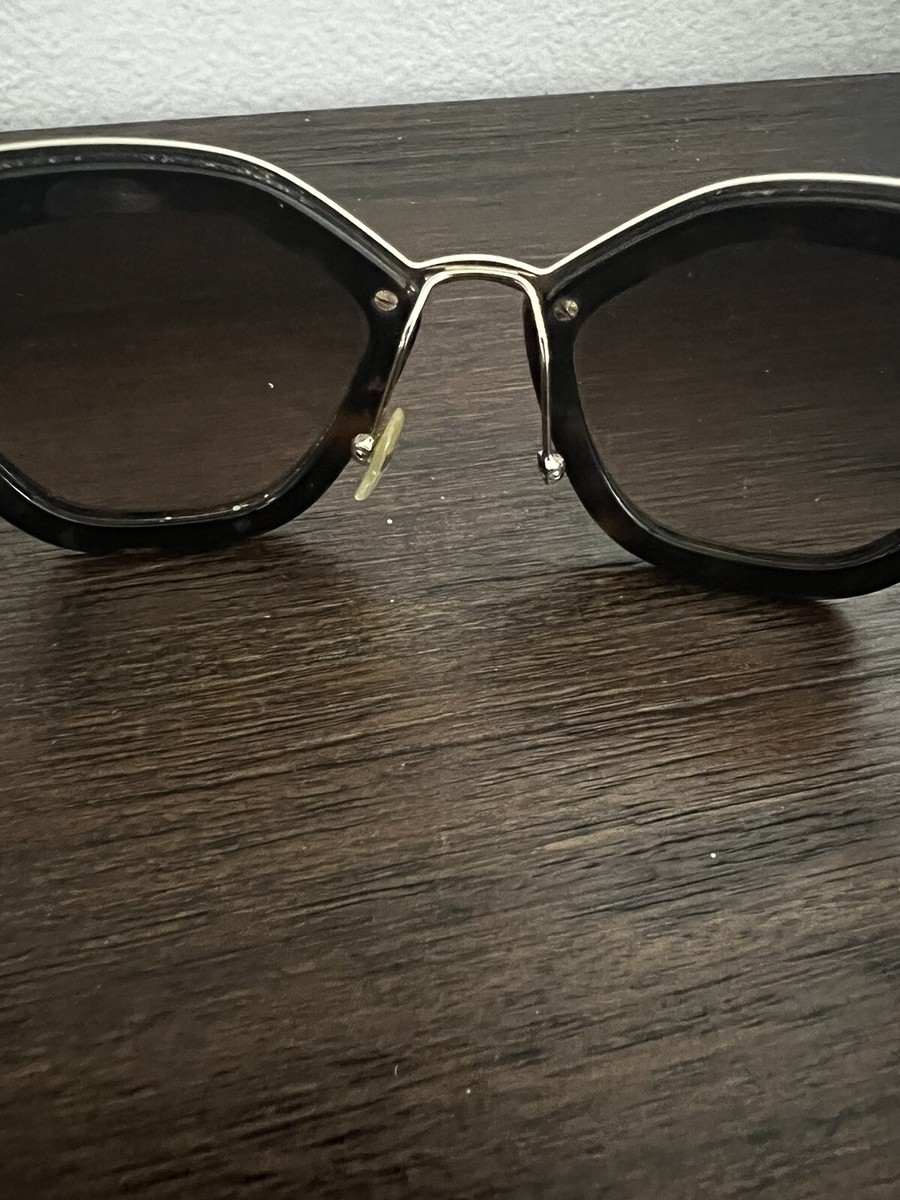 PRADA SUNGLASSES PR 53S Catwalk Tortoise Sunglasses 2AU3D0 | eBay