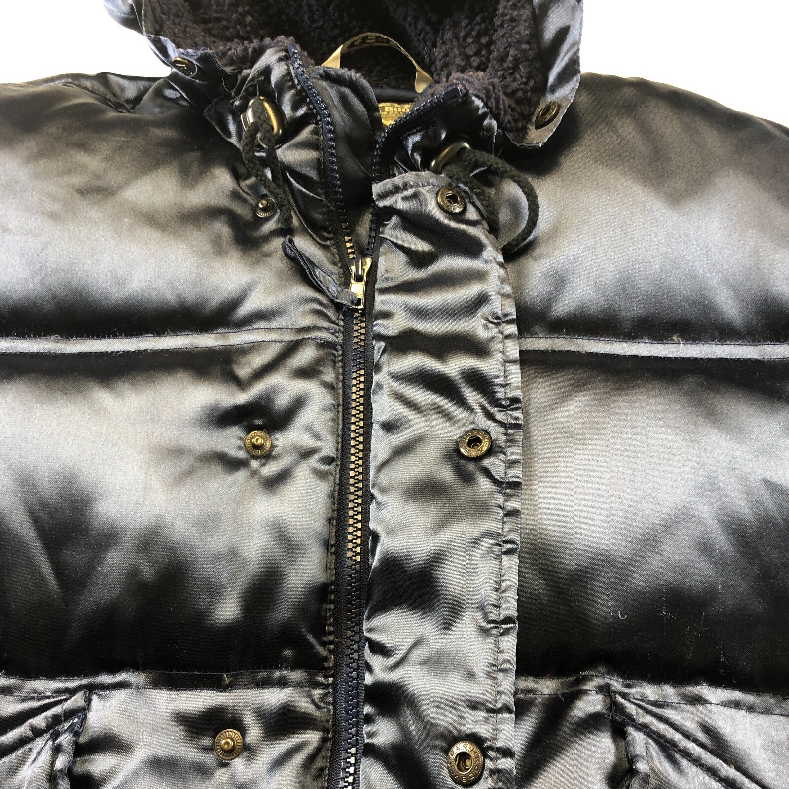 Woman Shining Dark Blue Bomboogie Dawn Jacket M image 5