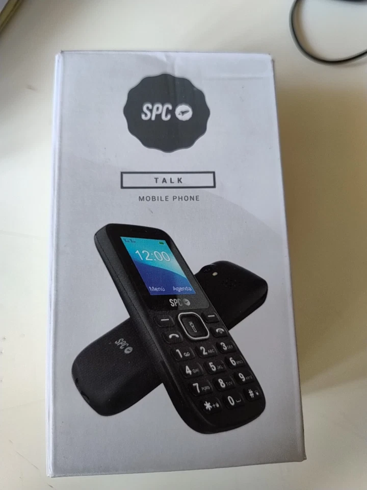SPC Talk cellulare NUOVO classico tasti grandi anziani completo lingua inglese - Immagine 3 di 3